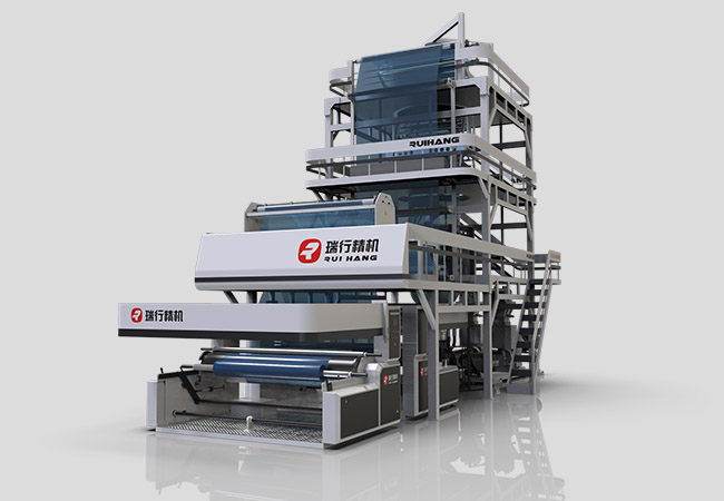 LDPE/LLDPE/HDPE三至五層共擠吹膜機(jī) LDPE/LLDPE/HDPE三至五層共擠吹膜機(jī)